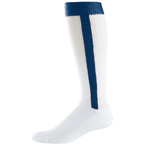 Baseball Stirrup Socks White/Navy