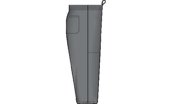 Polyester Doubleknit Grey Pant
