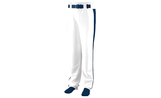 Triple Play White/Navy Baseball Pant