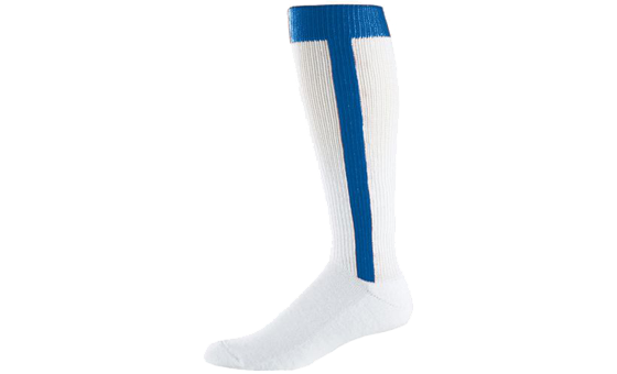 Baseball Stirrup Socks White/Royal