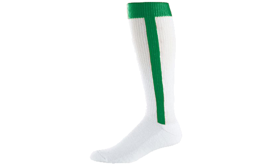 Baseball Stirrup Socks White/Kelly
