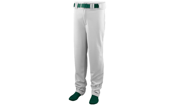 Series Baseball Open Bottom Pant White