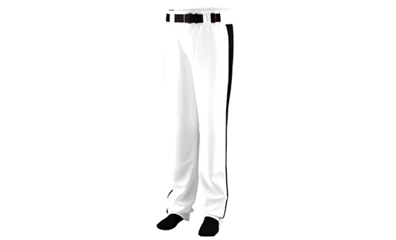 Triple Play White/Black Baseball Pant