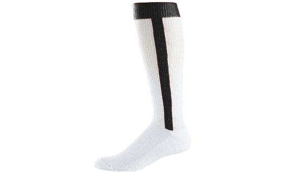 Baseball Stirrup Socks White/Black