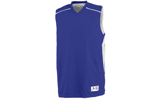 Reversible Purple and White Slam Dunk Jersey