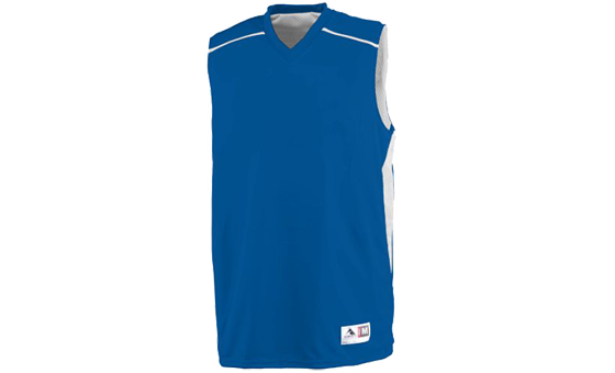 Reversible Royal and White Slam Dunk Jersey
