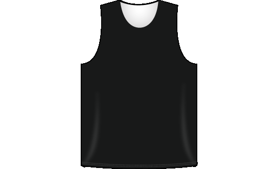 Reversible Dry- Flex Black Basketball Jersey