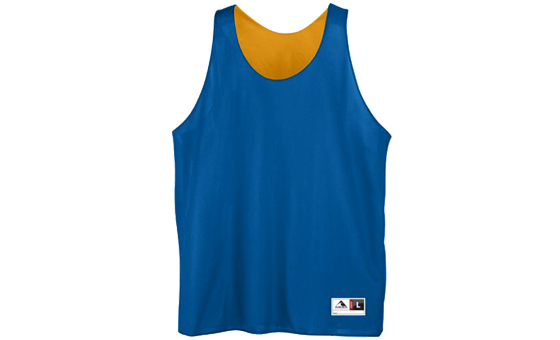 Royal and Gold Reversible Mini Mesh League Tank