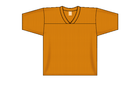 Touch Football Series Polymesh Orange Jersey