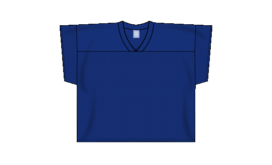 Practice Series Mesh Royal Football Jersey