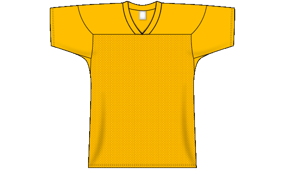 Pro Series Durastar Mesh Gold Football Jersey