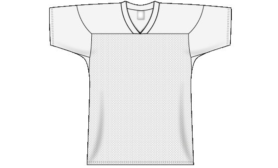 Pro Series Durastar Mesh White Football Jersey