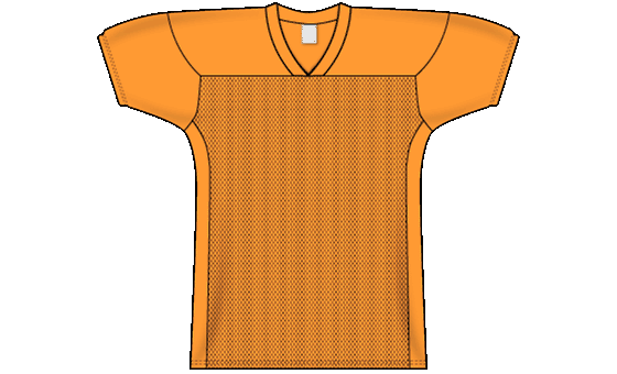 Pro Durastar Mesh Cuffed Sleeve Gold Football Jersey