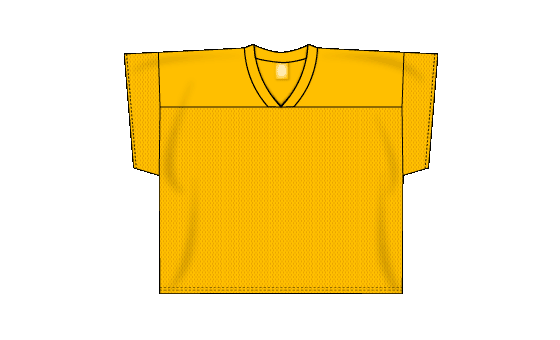 Practice Series Mesh Gold Football Jersey